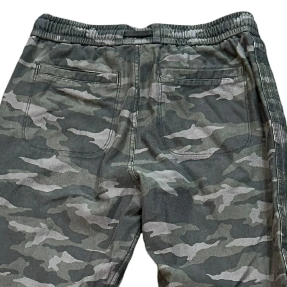 Athleta Farallon‎ Jogger Pants Size 4 Camo Green Travel Athletic Casual Lounge - Picture 4 of 8